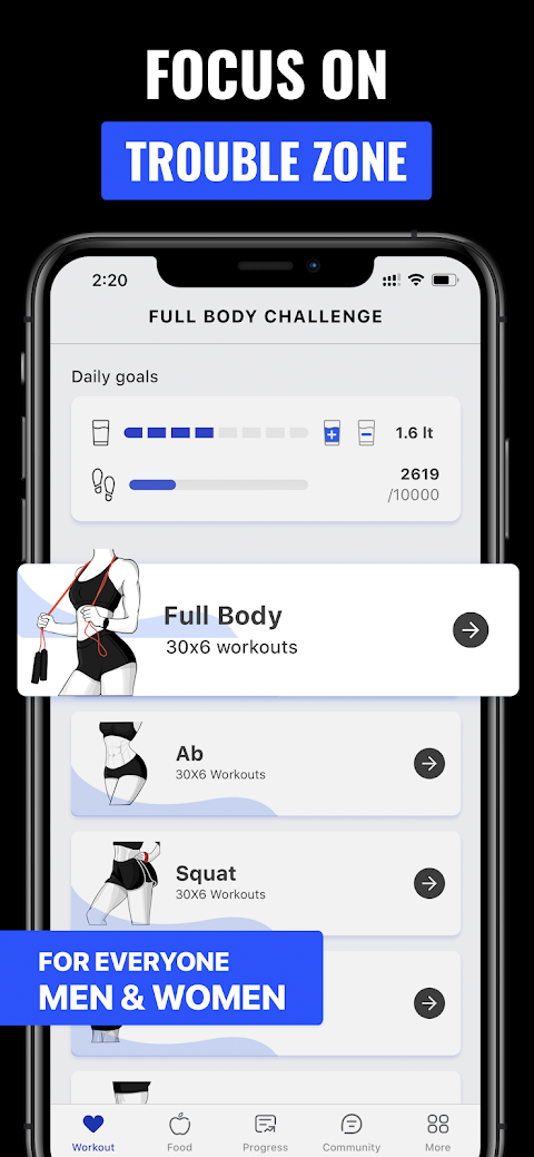 30 Day Fitness - Home Workoutのおすすめ画像2