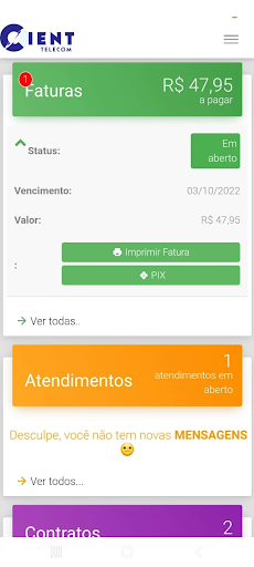 Central do Assinante II Screen 3