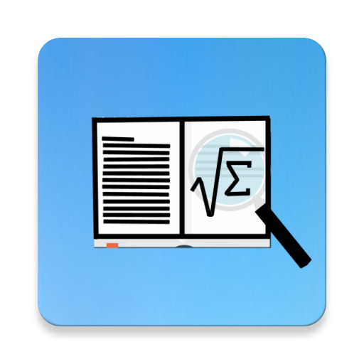 Book word analysis logo