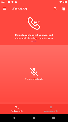 JRecorder- Call-Voice Recorder Screen 2