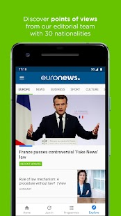 Euronews: Daily breaking world news & Live TV Screenshot
