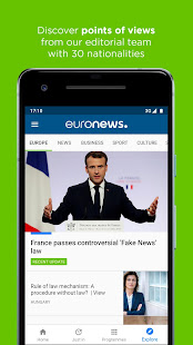 Euronews: Daily breaking world news & Live TV 5.4.4 APK screenshots 8