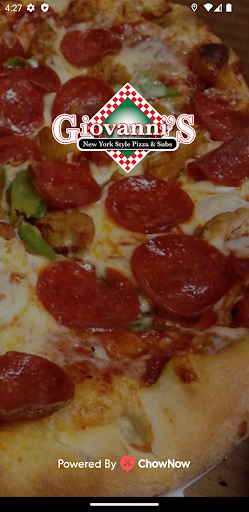 Android application Giovanni's Pizza & Subs screenshort