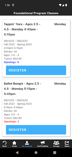 LimeLitez Dance Academy Screen 3