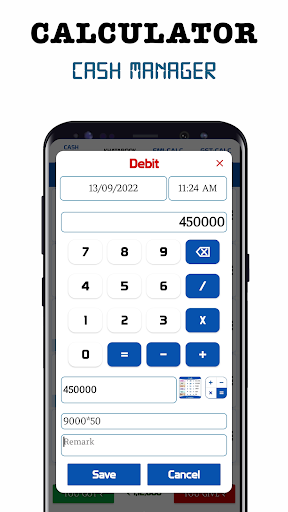 Cash calculator and counter 14