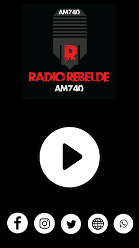 Android application Radio Rebelde screenshort