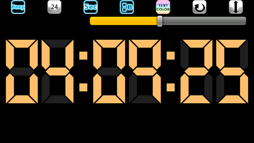 Screenshot of Digital Table Clock 2