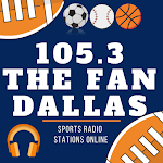 Cover Image of ダウンロード 105.3 The Fan Dallas Tx Sports  APK