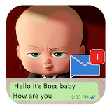 Chat with boss baby 2018 prank icon