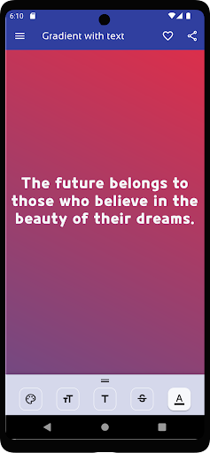 Quote Maker+ Screen 2