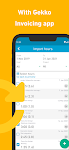 screenshot of Gekko Hours - Time tracking