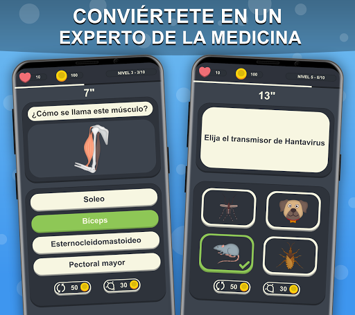 Android application Doctor Trivia - Quiz Medicina screenshort