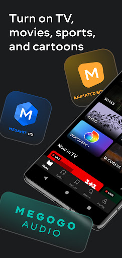 Screenshot of MEGOGO: Live TV & movies