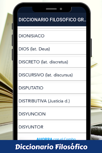 Diccionario Filosófico App Screen 2