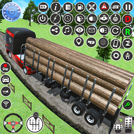 american truck simulator games logo