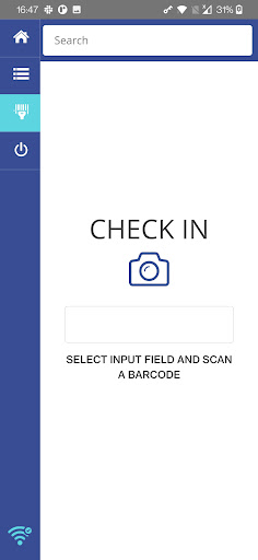 Biljett.mt Checkin Screen 2