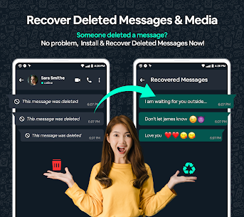 Recover Deleted Messages & photos for whatsapp 1