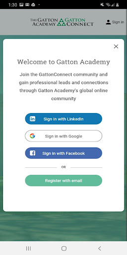 GattonConnect Screen 3