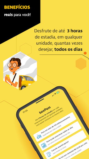 Hubees: Desconto ao estacionar Screen 3