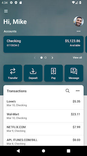 Artisans Bank Screen 2
