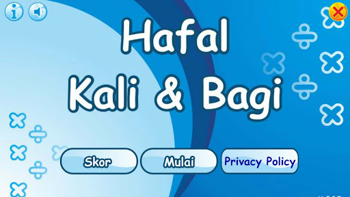 Android application Hafal Kali dan Bagi screenshort