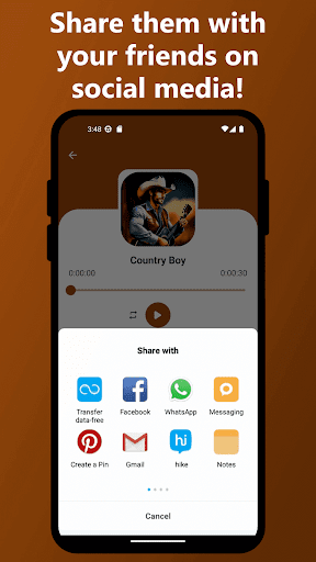 Country Music Ringtones Screenshot 4 - AppWisp.com