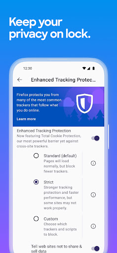Firefox Fast & Private Browser screenshot 4