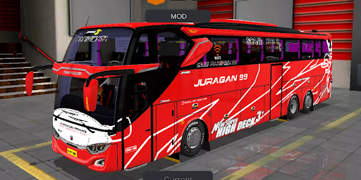 Android application MOD BUSSID Juragan 99 screenshort