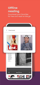 Captura de Pantalla 8 Issuu: magazines & books android