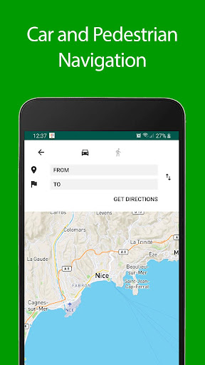 Nice Offline Map and Travel Gu Screen 2