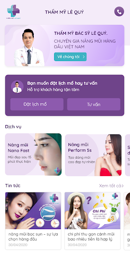 Đặt lịch bác sĩ Lê Quý