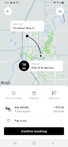 Alberta Gold Taxi Screen 3