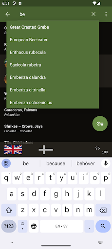 Little Bird Guide: Aves Europe Screen 2
