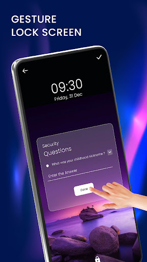Gesture Lock screen