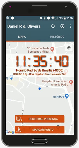 Android application SiMPAX.Geoloc screenshort