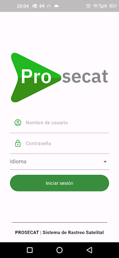 Android application PROSECAT screenshort