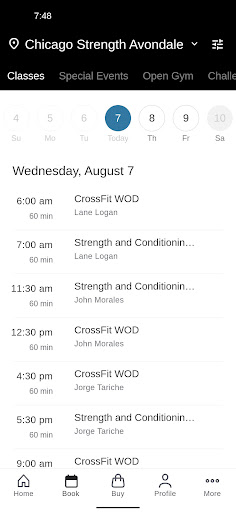 Chicago Strength Screen 2