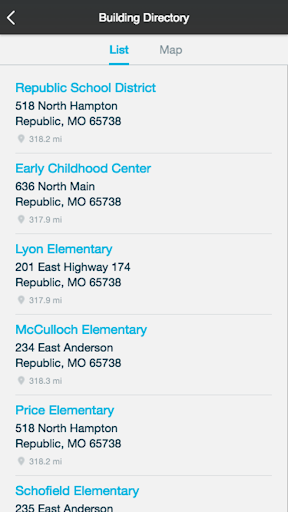 Android application Republic School District screenshort