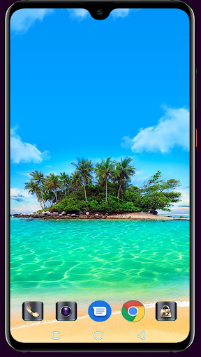 Beach Wallpaper Screen 2