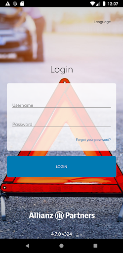 Android application Allianz Provider App screenshort