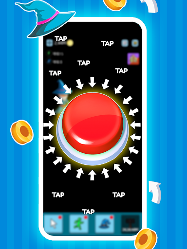 Green button: Press the Button - Simulation - games