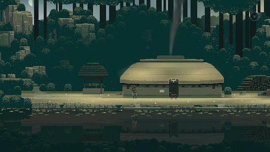 Screenshot van Superbrothers Sword & Sworcery