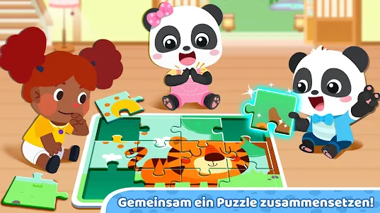 Panda Spiel: Stadt Heim