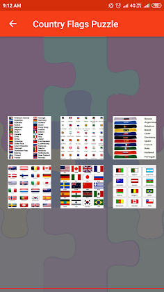 Country Flags Puzzle - Screenshot 3