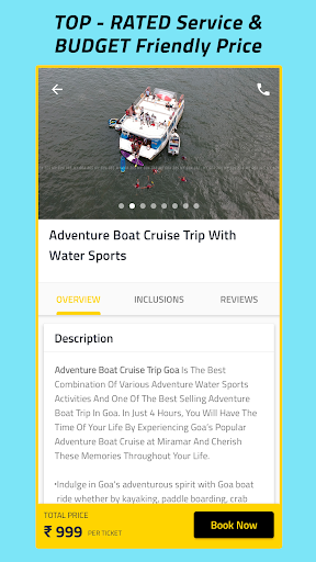 MY GOA 365 - Travel Planner Screen 3