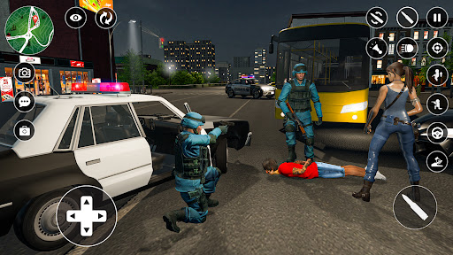Police Chase Games: Crime City Screen 2