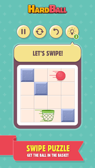 HardBall: Swipe Puzzle 1.5 APK + Mod (Unlimited money) for Android