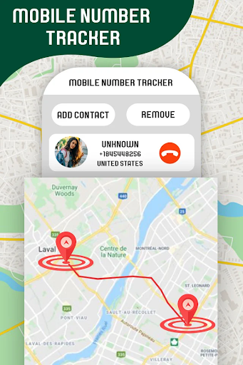 Number Locator - Live Mobile Screen 2