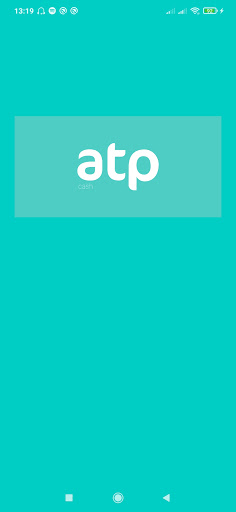 Android application ATP Cash Lojista screenshort