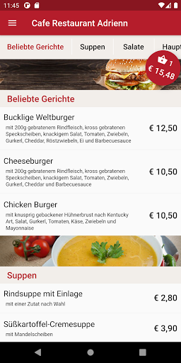 Cafe Restaurant Adrienn Screen 3